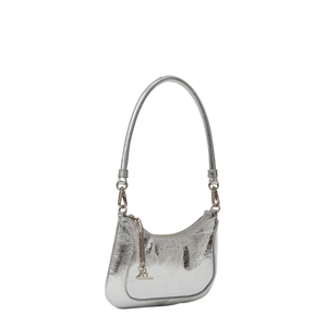 Sammie Mini Bag - Silver Crinkle - Saben