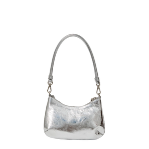 Sammie Mini Bag - Silver Crinkle - Saben