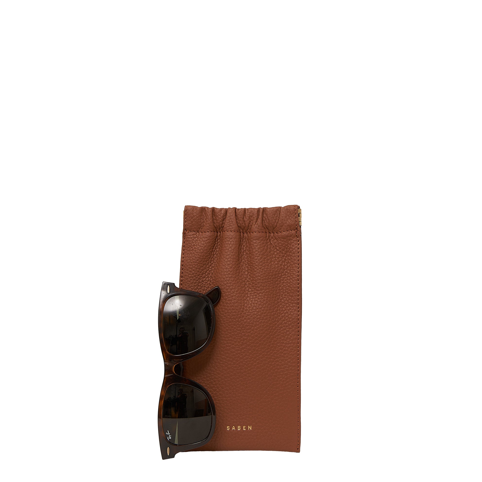 Saben Tan Sunny Sunglasses Case