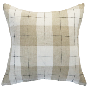 Mulberi Nougat Ivory Willis Cushion