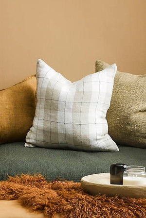 Nougat Ivory Willis Cushion