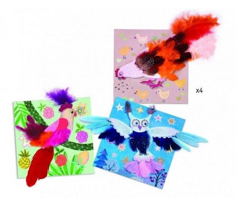 Djeco Fancy Feathers Pictures